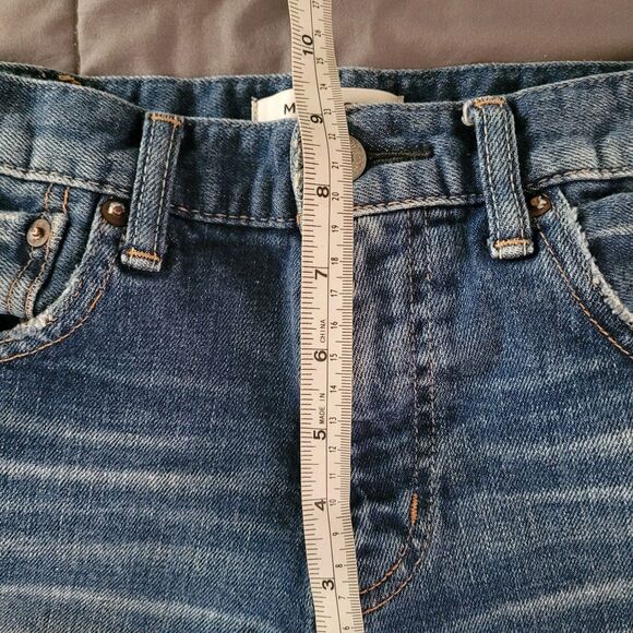 MOUSSY VINTAGE Lenwood Distressed Mid Rise Skinny Jeans Size 27 Japan Selvedge - Picture 6 of 9